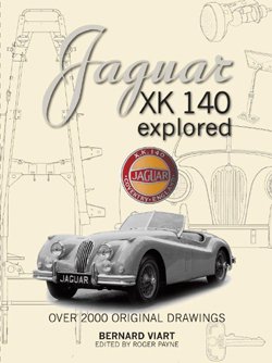 Jaguar XK 140 explored