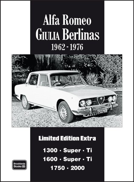 Alfa Romeo Giulia Berlinas 1962-1976 — Brooklands Limited Edition Extra