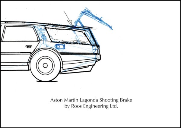 Aston Martin Lagonda Shooting Brake — by Roos Engineering Ltd.