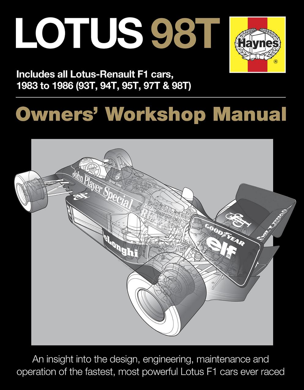 Lotus 98T (1983-1986) Owners' Workshop Manual (Stephen Slater