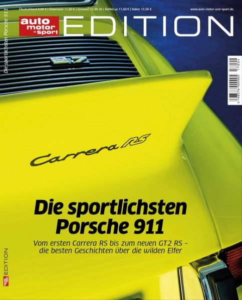Die sportlichsten Porsche 911 — auto motor und sport Edition