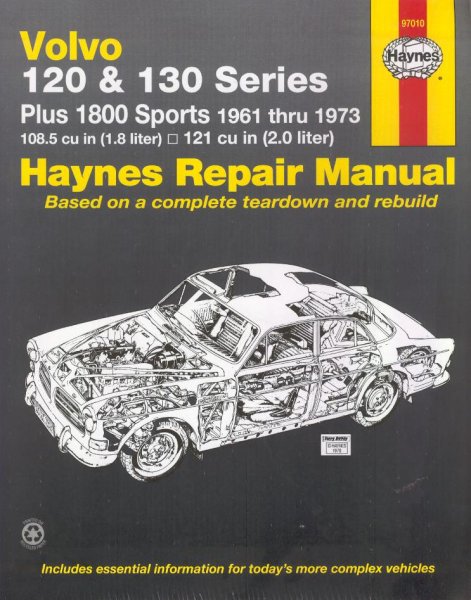 Volvo 120 130 Amazon & P1800 — Haynes Repair Manual