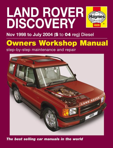 Land Rover Discovery (Diesel) 1998-2004 — Haynes Owners Workshop Manual